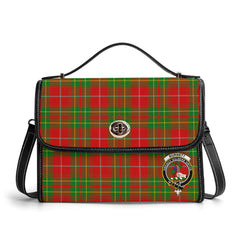 Burnett Ancient Tartan Crest Satchel Bag