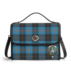 Garden Tartan Crest Satchel Bag