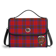Leslie Modern Tartan Crest Satchel Bag