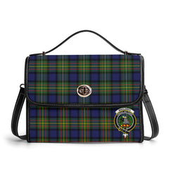 MacLaren Modern Tartan Crest Satchel Bag