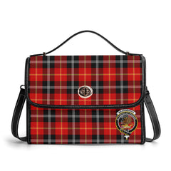 Majoribanks Tartan Crest Satchel Bag