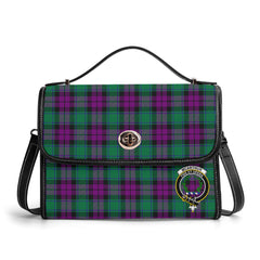 McArthur - Milton Tartan Crest Satchel Bag