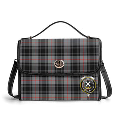Moffat Modern Tartan Crest Satchel Bag