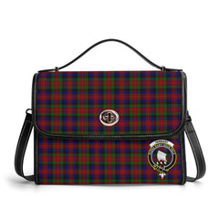 Tennant Tartan Crest Satchel Bag