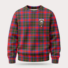 Carrick District Tartan Crest Sweater