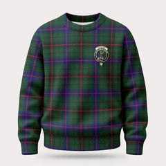 Davidson Modern Tartan Crest Sweater