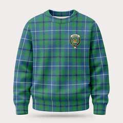 Douglas Ancient Tartan Crest Sweater