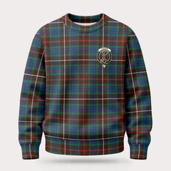 Fraser (of Lovat) Hunting Ancient Tartan Crest Sweater