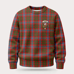 Harkness Dress Tartan Crest Sweater