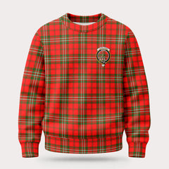 Langlands Tartan Crest Sweater