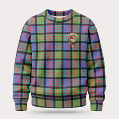 MacDonald Ancient Tartan Crest Sweater
