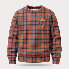 MacDuff Ancient Tartan Crest Sweater