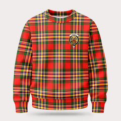 Makgill Tartan Crest Sweater