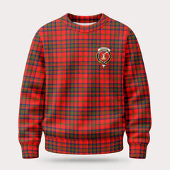 Matheson Modern Tartan Crest Sweater