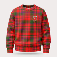 McDougall Modern Tartan Crest Sweater