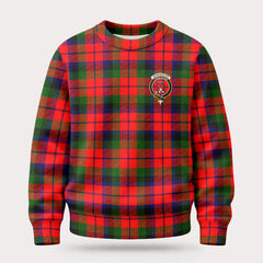 McNaughten Tartan Crest Sweater