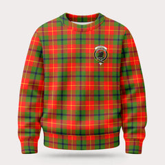 Turnbull Dress Tartan Crest Sweater