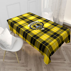 Barclay Dress Modern Tartan Crest Tablecloth