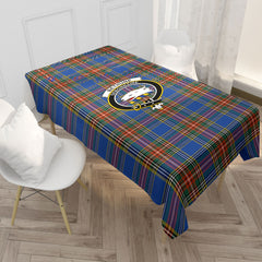 Bethune Ancient Tartan Crest Tablecloth