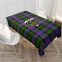 Blair Modern Tartan Crest Tablecloth