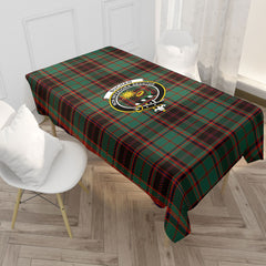 Buchan Ancient Tartan Crest Tablecloth