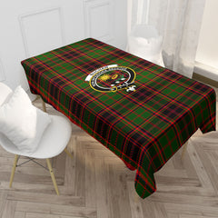 Buchan Modern Tartan Crest Tablecloth