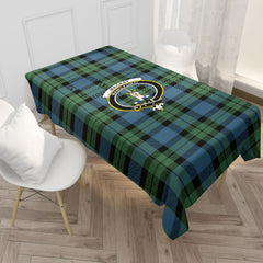 MacKay Ancient Tartan Crest Tablecloth