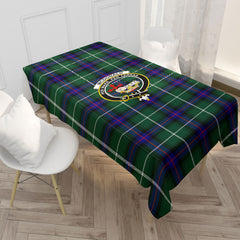 McDonald of the Isles Hunting Modern Tartan Crest Tablecloth