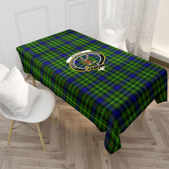 Rollo Modern Tartan Crest Tablecloth