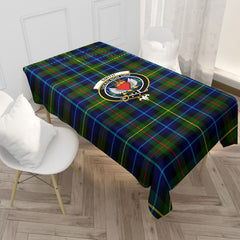 Smith Modern Tartan Crest Tablecloth