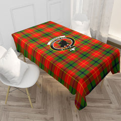 Turnbull Dress Tartan Crest Tablecloth