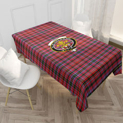 Udny Tartan Crest Tablecloth
