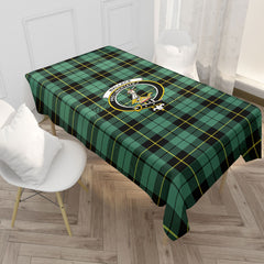 Wallace Hunting Ancient Tartan Crest Tablecloth