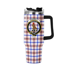 Boswell Modern Tartan Crest 40 oz Insulated Tumbler with Handle