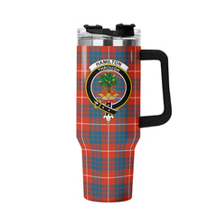 Hamilton Ancient Tartan Crest 40 oz Insulated Tumbler with Handle