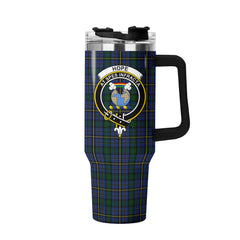 Hope Tartan Crest 40 oz Insulated Tumbler with Handle