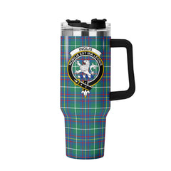Inglis Ancient Tartan Crest 40 oz Insulated Tumbler with Handle