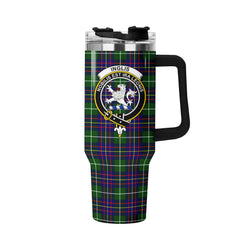 Inglis Modern Tartan Crest 40 oz Insulated Tumbler with Handle