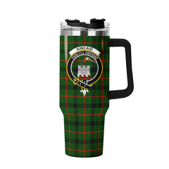 Kincaid Tartan Crest 40 oz Insulated Tumbler with Handle