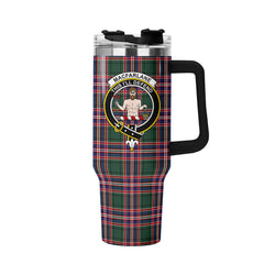 MacFarlane Hunting Modern Tartan Crest 40 oz Insulated Tumbler with Handle