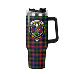 MacLennan Modern Tartan Crest 40 oz Insulated Tumbler with Handle