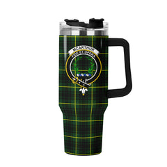 McArthur Modern Tartan Crest 40 oz Insulated Tumbler with Handle