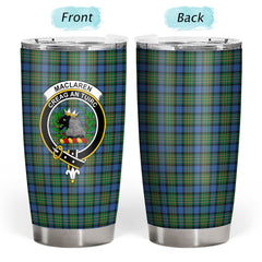 MacLaren Ancient Tartan Crest Tumbler