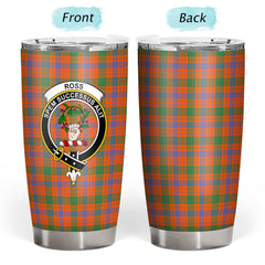 Ross Ancient Tartan Crest Tumbler