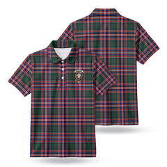 McFarlane Hunting Modern Tartan Crest Birdseye Mesh Polo Shirt