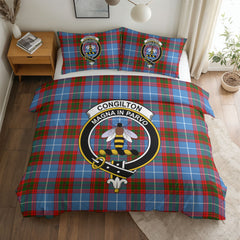 Congilton Tartan Crest Bedding Set