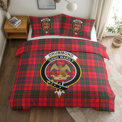 Drummond Modern Tartan Crest Bedding Set