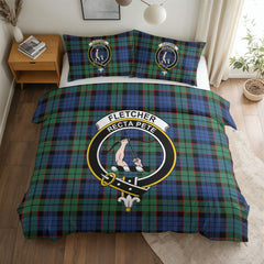 Fletcher Ancient Tartan Crest Bedding Set