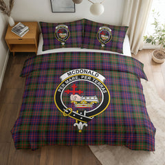 McDonald Modern Tartan Crest Bedding Set