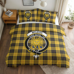 McLeod of Lewis Ancient Tartan Crest Bedding Set